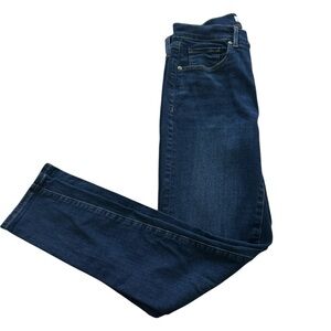 LOFT Skinny Jeans, Size 28/6, Dark Wash